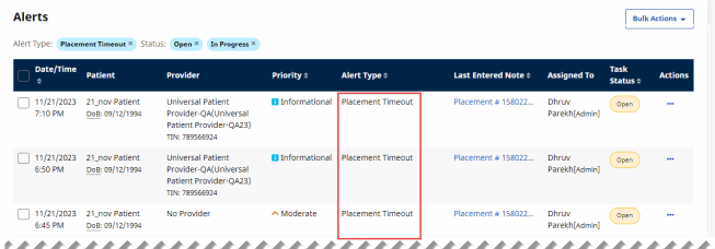 Communications, Alerts